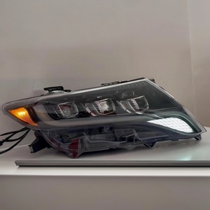 ไฟหน้า LED เลนส์ใสสำหรับ Toyota Venza 2009-15 โคมดำแบบโปรเจคเตอร์ ชุดไฟหน้าซ้ายขวา อะไหล่คู่ - Product Image 4