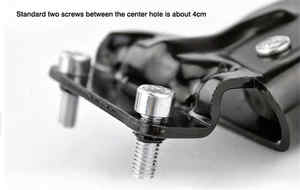 Baja penyangga kaki sepeda sisi berdiri alat penghenti sepeda tongkat samping sepeda jalan gunung dapat disesuaikan standar belakang sepeda - Product Image 4