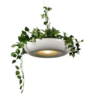 花盆悬挂吊灯现代植物吊灯北欧餐厅办公室艺术家居当代厨房吊坠