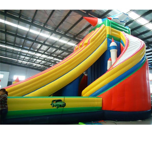 <strong>Crazy</strong> Inflatable Toboganes , Inflatable Dry Slide, Inflatable Slides With Bouncer - Product Image 5
