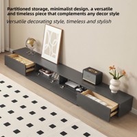Meuble TV moderne en bois massif de style médiéval, gris, sur pied, avec rangement, pour petit appartement, salon, ensemble de meubles de maison, rabattable