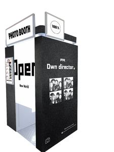 Autocollants d'extérieur JLJ personnalisés Photobooth Machine tout-en-un Photomaton logiciel Photomaton Selfie Pod - Product Image 4