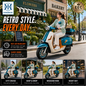 Scooter à essence rétro 125CC, cyclomoteur à essence, 80 km/h, 6,8 kW, élégant, <span class=keywords><strong>pour</strong></span> les trajets en ville, <span class=keywords><strong>moto</strong></span> de tourisme de luxe <span class=keywords><strong>pour</strong></span> adultes - Product Image 4