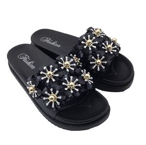 2023 trendy lovely women <span class=keywords><strong>sandali</strong></span> scorrevoli con tacco piatto pantofola in pvc con suola morbida - Product Image 1