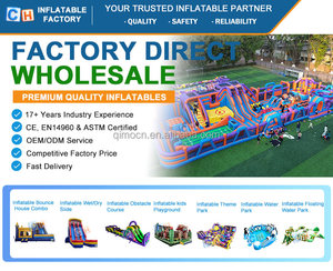 Parcours d'Obstacles Gonflable Géant pour Enfants, Parc Gonflable Commercial à Vendre, Aire de Jeux Château Gonflable pour Enfants - Product Image 2