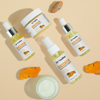 Lot Soins Visage Curcuma Vente Flash – Tonique Anti-Taches Foncées au Curcuma – Lotion Tonique Éclat au Curcuma – Pour Peaux Unifiées