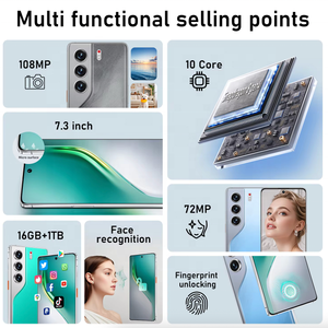 RUNCK Camon 40 Pro Android 14 โทรศัพท์มือถือปลดล็อค ราคาประหยัด สมาร์ทโฟน 5G ระบบแอนดรอยด์ มีสินค้าพร้อมส่ง ผลิตในจีน - Product Image 3