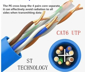 <span class=keywords><strong>Cable</strong></span> <span class=keywords><strong>de</strong></span> Red LAN Cat 6 <span class=keywords><strong>UTP</strong></span> <span class=keywords><strong>de</strong></span> Alta Calidad, 305m (1000 pies), CCA Cobre, 23 AWG, en Rollo - Product Image 3