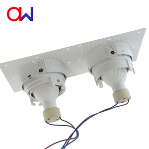 Douille de lampe GU10 en céramique à verrouillage par torsion, 2 broches, pré-câblée, CE, pour remplacement d'ampoule LED, spot blanc, rail de plafond, halogène - Product Image 4