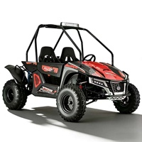 Buggy tout-terrain 180CC à démarrage électrique, 4 temps, à essence, kart électrique tout-terrain 2 places à transmission par arbre, en promotion