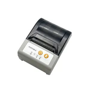 Fabrieksprijs 58Mm Mobiele Bluetooth Draagbare Thermische Bonprinter Mini 2Inch Draadloze Android Printer Met Automatische Snijder