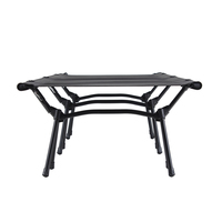 Lit de camping pliable en aluminium réglable en hauteur, ultraléger, personnalisé YILU pour l'extérieur