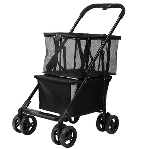 Carrito de Lujo <span class=keywords><strong>para</strong></span> Mascotas RTS, de 4 <span class=keywords><strong>Ruedas</strong></span>, <span class=keywords><strong>para</strong></span> <span class=keywords><strong>Perros</strong></span> Pequeños - Product Image 6