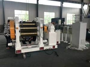 Venta directa del fabricante de máquina laminadora de caucho de <span class=keywords><strong>segunda</strong></span> <span class=keywords><strong>mano</strong></span> de 4 rollos de PVC de alta calidad - Product Image 2