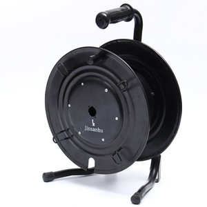 Support de rangement pour bobine de câble Jinsanhu, rond, en métal, portable, type sur pied, pour écouteurs, fil électrique - Product Image 1