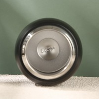 Bouteilles d'eau isothermes à double paroi avec couvercle anti-fuite, tasse thermos isolée, gobelet portable en acier inoxydable avec paille