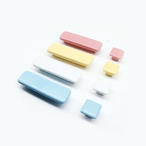 Venta caliente hermosa de niño <span class=keywords><strong>Mango</strong></span> para armario de cocina armario cajones blanco elegante accesorios de muebles manijas de - Product Image 1