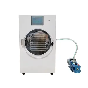 Mejor profesional pequeño 10kg HFD hogar cámara de vacío máquina de secado de alimentos liofilizador fabricantes