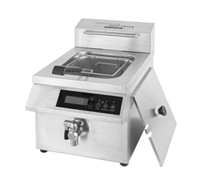 Freidora Eléctrica Industrial de Inducción de 8L para Cocina de Alta Eficiencia, Máquina Freidora para Restaurantes y Cadenas de Comida Rápida - Product Image 1
