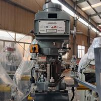 Fraiseuse à tourelle verticale multifonctionnelle de haute précision 4H X6325, tête de fraisage à tourelle à vitesse variable à 3 axes DRO, métal