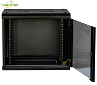 Équipement de télécommunication Starlink, armoire rack de 19 pouces, petite armoire rack 9U, armoire serveur murale
