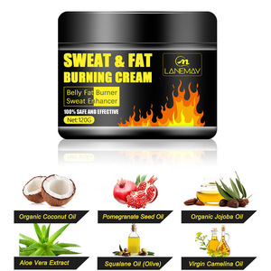Crema adelgazante de cáñamo para hombres y mujeres, gel caliente adelgazante, crema de masaje para fitness abdominal y muscular - Product Image 4