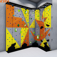 Équipement de terrain de jeu intérieur de haute qualité murs d'escalade pour enfants