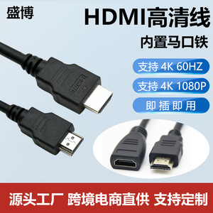 สาย HDMI 34AWG แบบบางพิเศษ 4K HDMI 2.0 ความเร็วสูง แบบตัวผู้ต่อตัวผู้ สำหรับเชื่อมต่อกล่องรับสัญญาณทีวี - Product Image 3