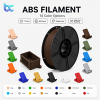 Filamento de Impresión 3D Becreative OEM ABS Plus de 1.75 mm, Mayor Resistencia, Sin Deformaciones, Tolerancia de 0.02 mm, Alta Resistencia, Moldeo Directo