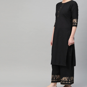 Salwar Kameez pakistanais en coton pour homme, brodé non cousu/cousu, élégant, 3 pièces, costume de fête de haute qualité - Product Image 3