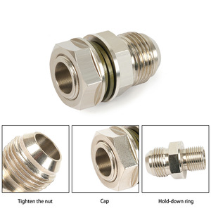 Automotive Oil Drain <b>Plug</b> <b>Adapter</b> 10AN M18x1.5 Stainless Steel Hexagon Socket For Car Maintenance - Product Image 2
