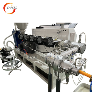 Machine d'extrusion de tuyau de gaine électrique PE 16-32mm Ligne de production de tuyau de conduit électrique PE avec <span class=keywords><strong>enrouleur</strong></span> à double disque - Product Image 3