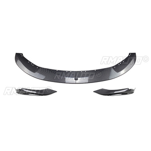 Front Bumper Lip Spoiler Diffuser <b>Splitters</b> Body Kit Aprons Cover Guard Trim for BMW 4 Series F32 F33 M-Sport 2014-2020 - Product Image 2