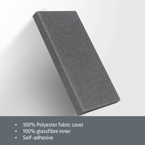 Pannello acustico insonorizzato moderno in fibra di vetro modello 3D Design 80% riduzione del rumore Home Theater appartamento ecologico - Product Image 5