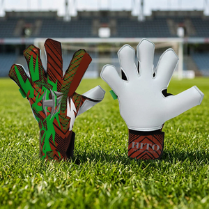 Guantes de Portero de Fútbol con Diseño Personalizado Más Vendidos, Antideslizantes, Transpirables, con Estampado Personalizado, para Jóvenes y Adultos - Product Image 3