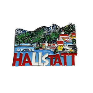 Aimants de réfrigérateur personnalisés faits à la main en résine époxy de vache, souvenirs de voyage d'Andorre, aimant de réfrigérateur 3D en résine sur mesure - Product Image 4