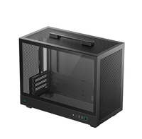 CH160 PLUS Black Aluminum Alloy MicroATX Computer Case & Tower in Stock