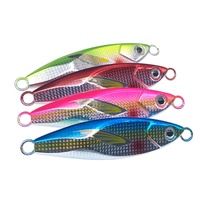Nouvelle leurre artificielle rigide en métal de style japonais, bionique, à oscillation lente, réplicatrice de UV, pour lancer longue distance, avec hameçons pour poissons d'eau salée et carpes