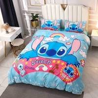 Parures de lit 4 pièces en polyester avec motifs de princesses, Spider-Man et extraterrestres, vente en gros