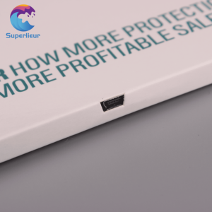 Superlieur personalizado 2,4 pulgadas HD LCD pantalla MP4 <span class=keywords><strong>Video</strong></span> Business Folleto A5 papel Offset pantalla de seda troquelado impresión amor característica - Product Image 6