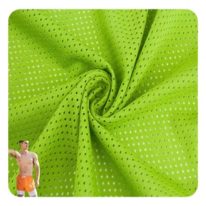 HX21Cheap quality Breathable 75D 140G perforated fabric 100% polyester suitable for sports T-shirts