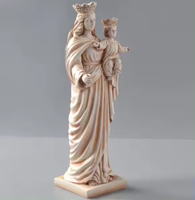 Statues religieuses en résine personnalisées, statue de la Vierge Marie pour la maison et le jardin, statue catholique