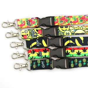 Promotional Custom Printed Neck Polyester Lanyard With Logo Free Sample