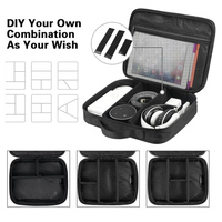 Sac de rangement électronique à 2 couches, étui de voyage pour câbles, pochette pour gadgets numériques, chargeur, écouteurs, batterie externe, logo personnalisé