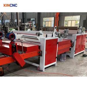 KINCNC machine à bois feuille de finition papier double face <span class=keywords><strong>film</strong></span> pvc mdf machine à coller le papier - Product Image 6