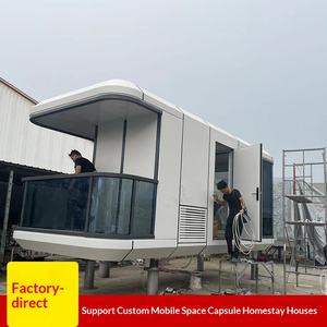 Tienda Móvil, Estructura de Acero, Caseta de Hierro Forjado, Espacio de Oficina Exterior, Cápsula de Alojamiento, Almacén - Product Image 1