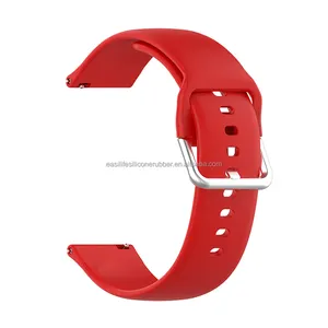 0.55 USD cheap 20mm 22mm silicon rubber watchband smartwatch straps for Samsung active 2 Garmin Venu 3 3S Eine hulle aus silikon