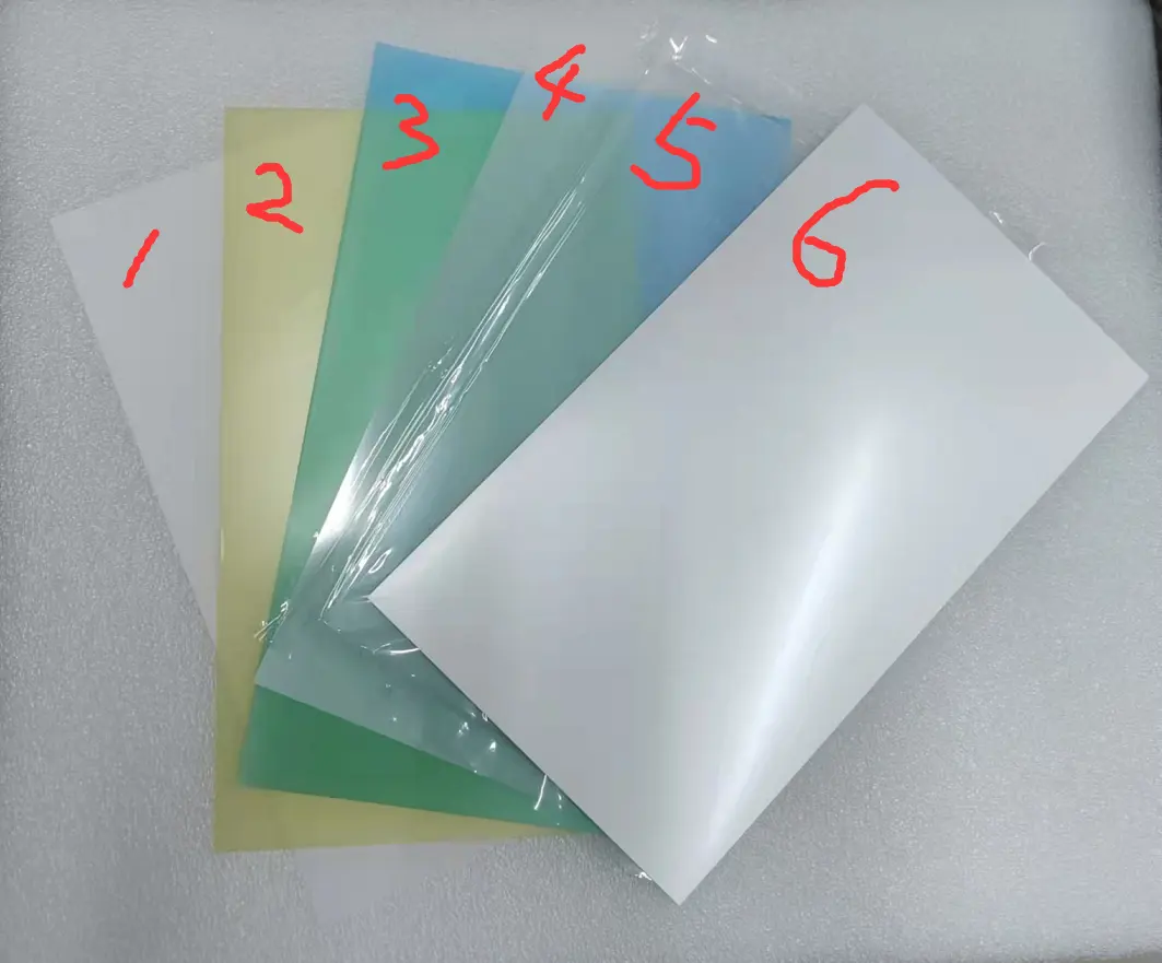 LCD backlight paper sheet film prism diffuser reflector for laptop LCD Display