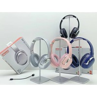 Headphone Bluetooth Nirkabel Portabel Lipat dengan Bass Mendalam untuk Olahraga, Gaming, dan E-sports.