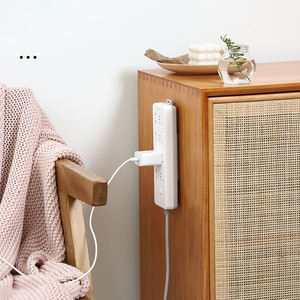 Plug in Board <b>Hook</b> Wall Fixer Punch Free Power Strip Retaine Holder Wall Mounted Storage Organizer - Product Image 2